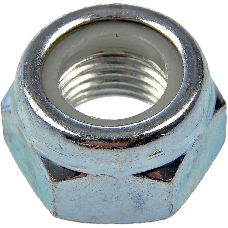 878-412 Hex Lock Nuts with Nylon Ring-Class 8- Thread Size M12-1.25, Height 12mm