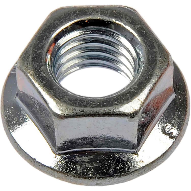 878-708 Serrated Flange Hex Nut-Class 10- M8-1.25; Class 10.9