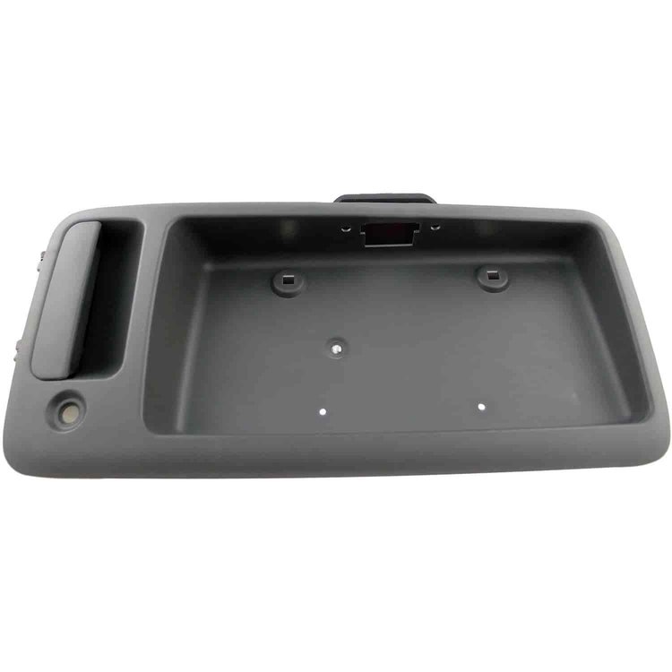 Exterior Door Handle Rear Door With License Plate Bracket