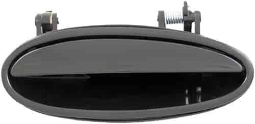 88365 Exterior Door Handle Rear Right Smooth Black (Plastic); 2004-2005 Chevrolet, 1998-2002 Oldsmobile, 1997-2008 Pontiac