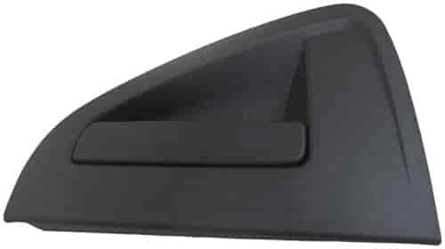 Exterior Door Handle Rear Right Textured Black Plastic