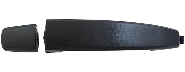 Exterior Door Handle Front Right Without Keyhole Textured Black