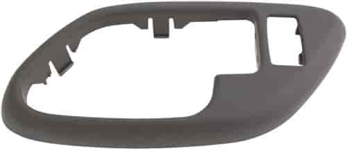 Interior Door Handle Front And Rear Right Handle Bezel With lock Brown Tan