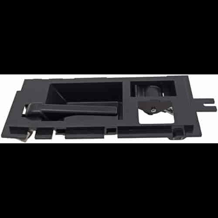 Interior Door Handle Rear Left Smooth Black
