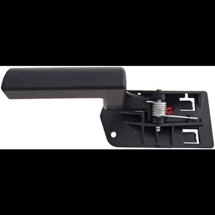 Interior Door Handle Front And Rear Left Textured Black Plastic