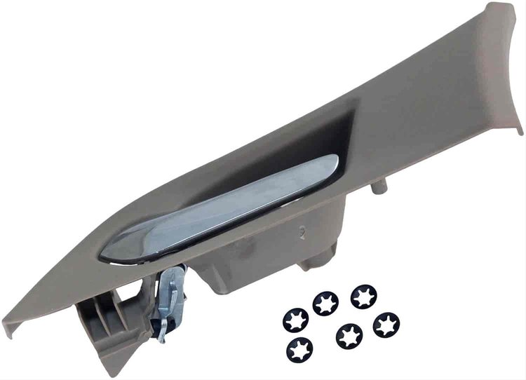 Interior Door Handle Front Left Kit Without Power Switch Hole Chrome Lever