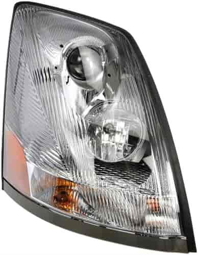 888-5525 Chrome Headlight Right Hand; 2004-2018 Volvo