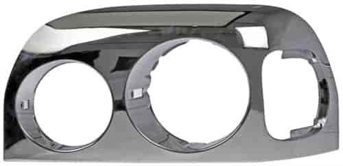 889-5211 Heavy Duty Headlight Bezel Chrome; 1996-2004 Freightliner Century Class