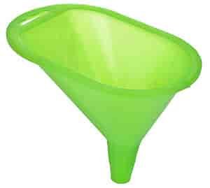 Plastic 4" Diameter Funnel Capacity: 1/2 pint