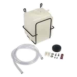 Economy Coolant Recovery Kit Includes: 2.25-quart Tank with Basket and Cap