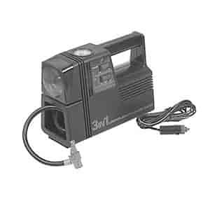 3-in-1 Air Compressor Air compressor, Emergency Light, Pressure Gauge