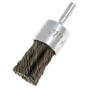 BRUSH COARSE WIRE END