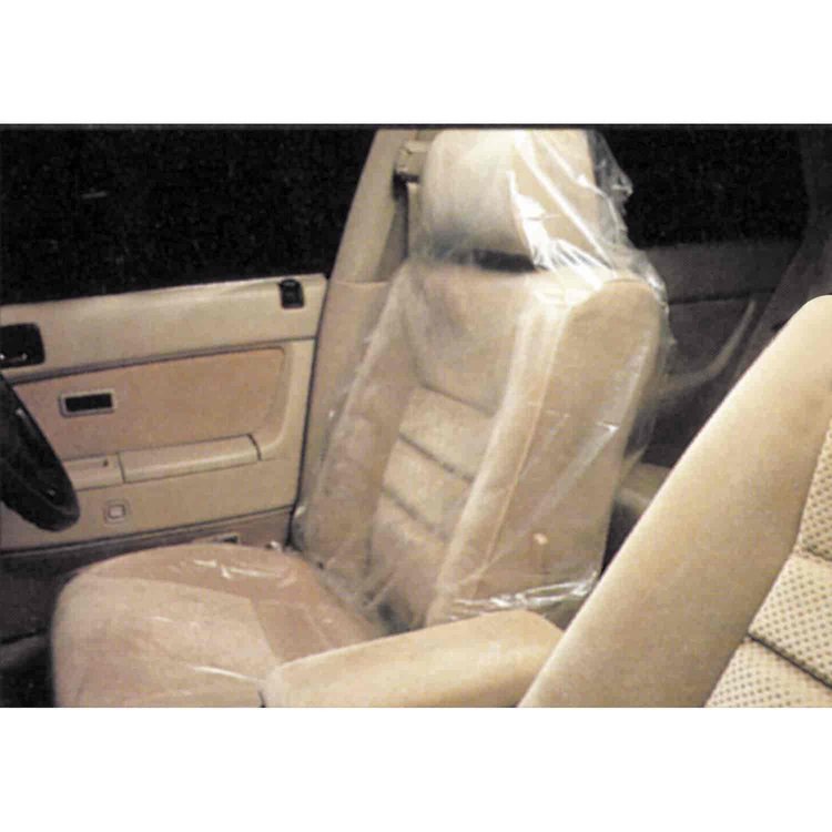 Protective Plastic Disposable Seat Covers, 125-Pack 9-2990