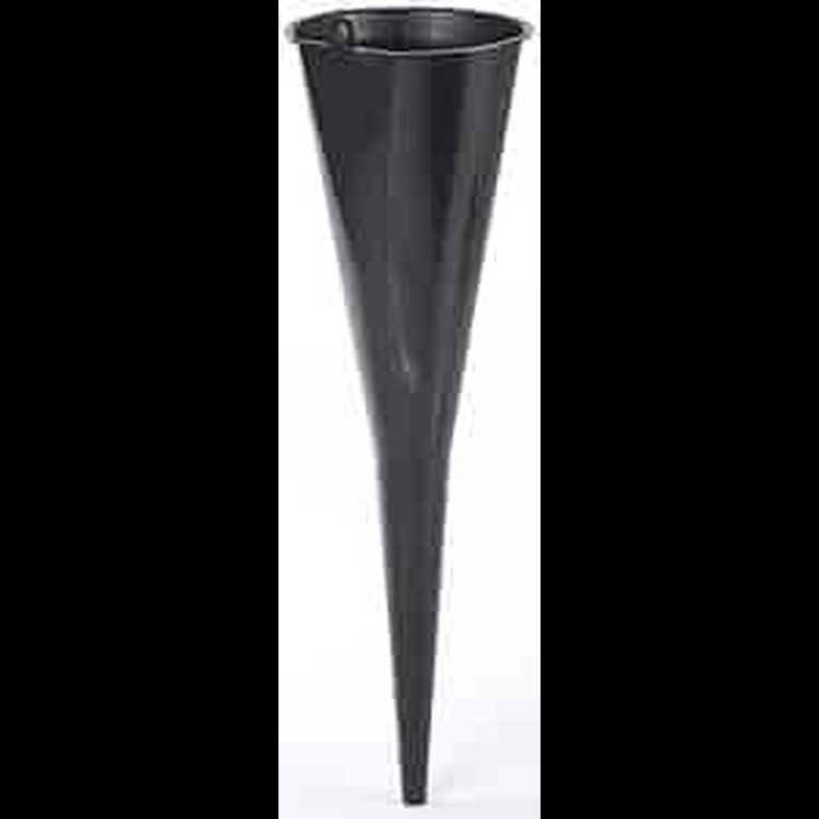 Plastic 18" Super Funnel 5" OD, Tapers to 1/2" OD
