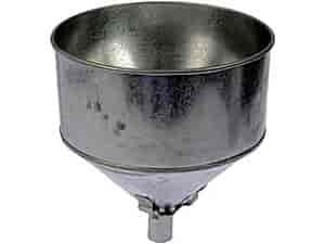 Steel Tractor 10 Quart Funnel Lock-on feature holds funnel in position