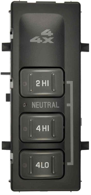 4WD Selector Switch Fits Select 2001, 2002 GM Trucks, SUVs
