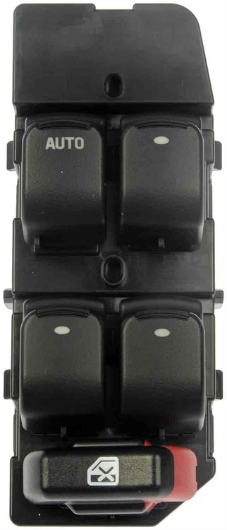 Power Window Switch- Front Left 5 Button