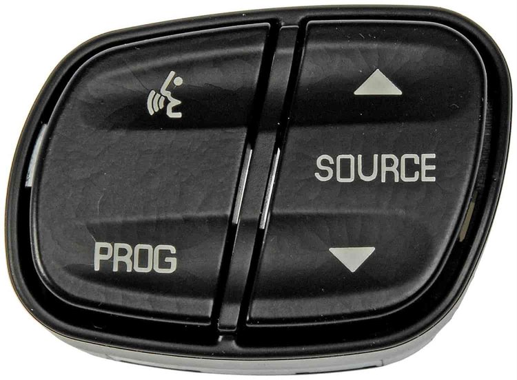 Driver Information Switch - Program Source Steering Wheel Mounted