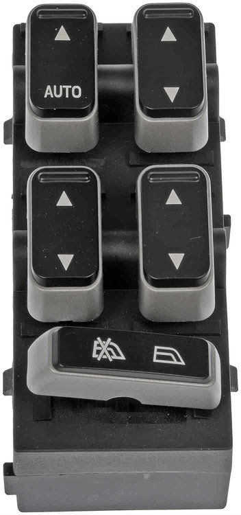 Power Window Switch - Front Left 5 Button