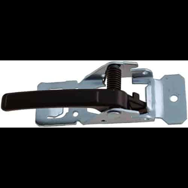 Interior Door Handle Front And Rear Right Textured Black Metal