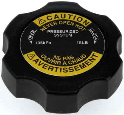 902-5201CD Heavy Duty Coolant Tank Cap; 2004-2010 Freightliner