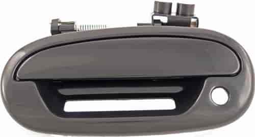 Exterior Door Handle Front Left Primed Black With Keypad Hole