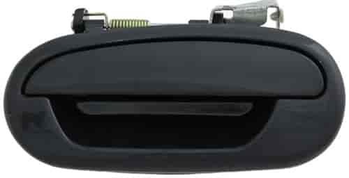 Exterior Door Handle Rear Left Smooth Black