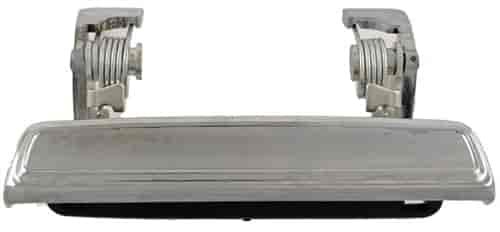 Exterior Door Handle Front Right Chrome Metal