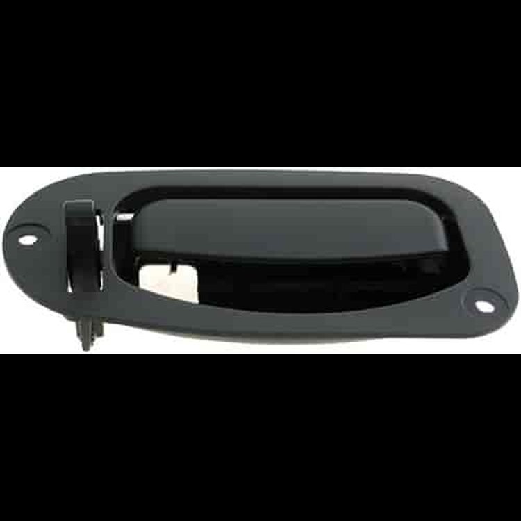 Exterior Door Handle Rear Left Textured Black Super Cab