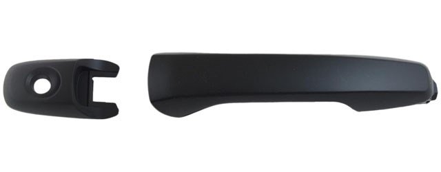 Exterior Door Handle Front Left Match Paint Without Push With Keyhole
