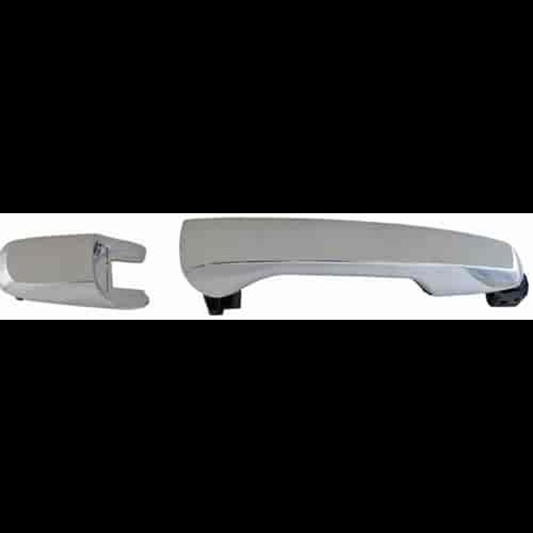 Exterior Door Handle Front Right And Rear Left Or Right Chrome Without Push
