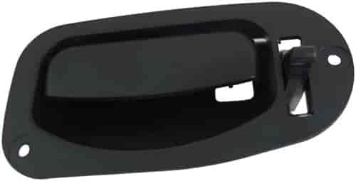 Interior Door Handle Rear Right Textured Black Super Cab