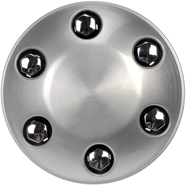 Brushed Aluminum Wheel Center Cap
