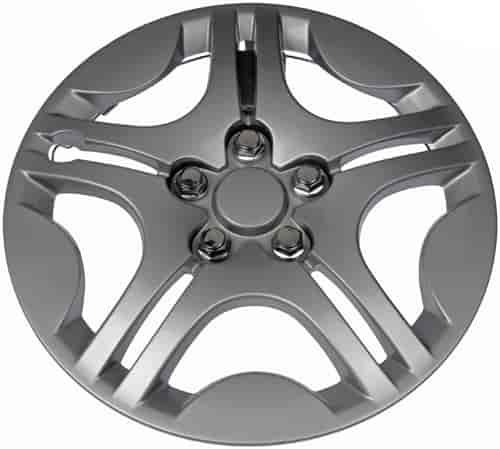 910-104 15 in. Wheel Cover Silver; 2004-2008 Chevrolet Malibu