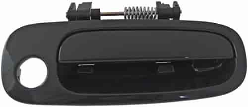 Exterior Door Handle Front Right Smooth Black