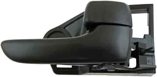 Interior Door Handle Front Right Without Keyhole Cover Black Stone