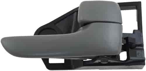 Interior Door Handle Front Right Without Keyhole Cover Gray