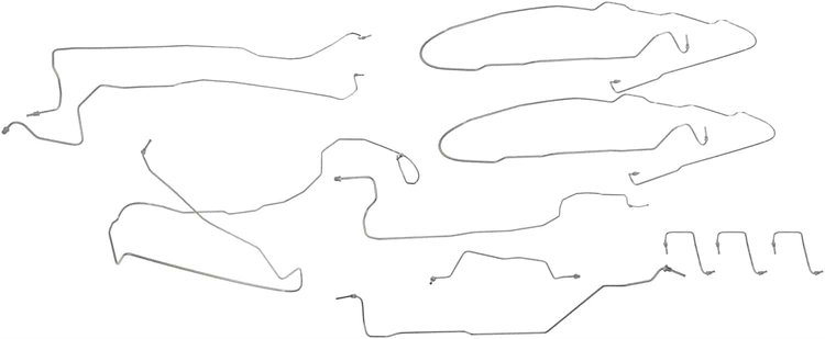 Brake Line Kit 2003-2006 Chevy Tahoe, Suburban, GMC Yukon, Cadillac Escalade