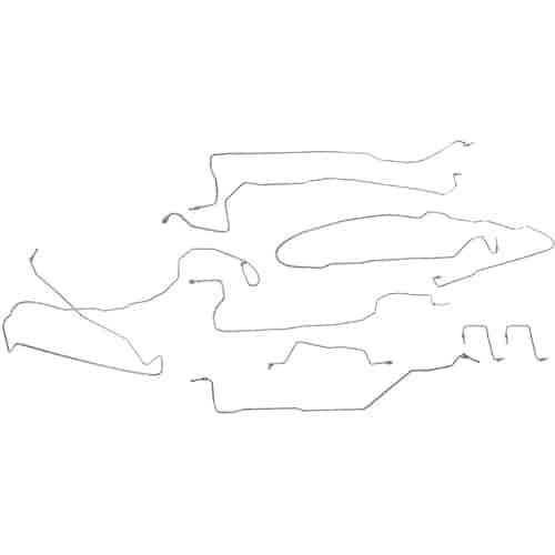 Stainless Steel Brake Line Kit 2003-06 GM Tahoe/Yukon/Escalade