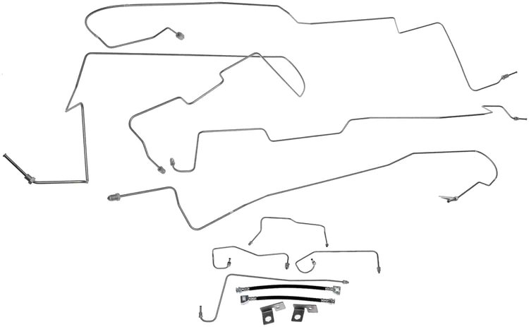 Stainless Steel Brake Line Kit