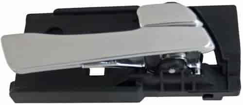 Interior Door Handle Front Right Metal Grain Chrome
