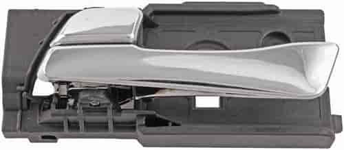 Interior Door Handle Front Left Metal Grain Chrome