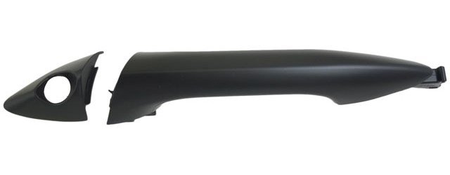 Exterior Door Handle Front Right With Keyhole Without Smart Key Primed Black