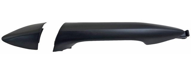 Exterior Door Handle Rear Left Primed Black