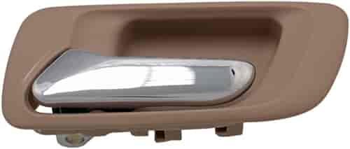Interior Door Handle Rear Left Chrome Beige