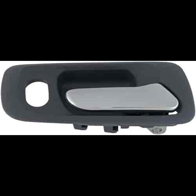 Interior Door Handle Front Right With Hole Chrome Blue