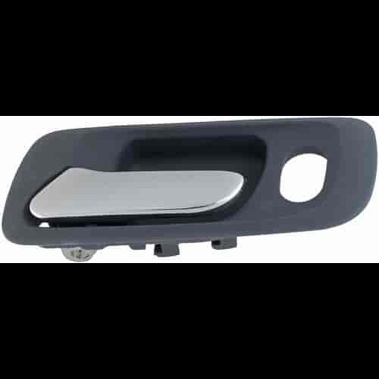 Interior Door Handle Front Left With Hole Chrome Blue