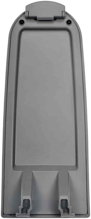 Console Lid Assembly - Gray With Leather