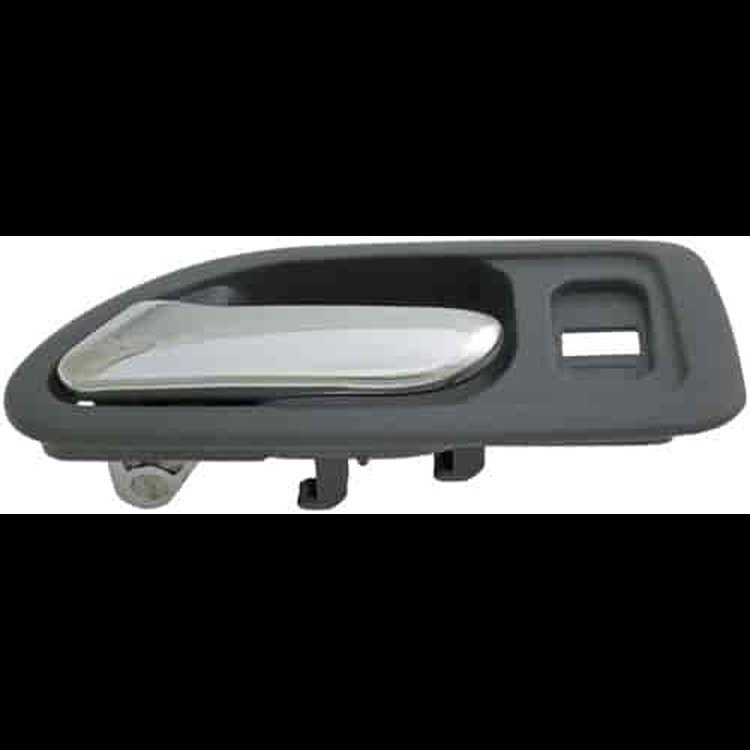 Interior Door Handle Front Left Chrome Light Gray