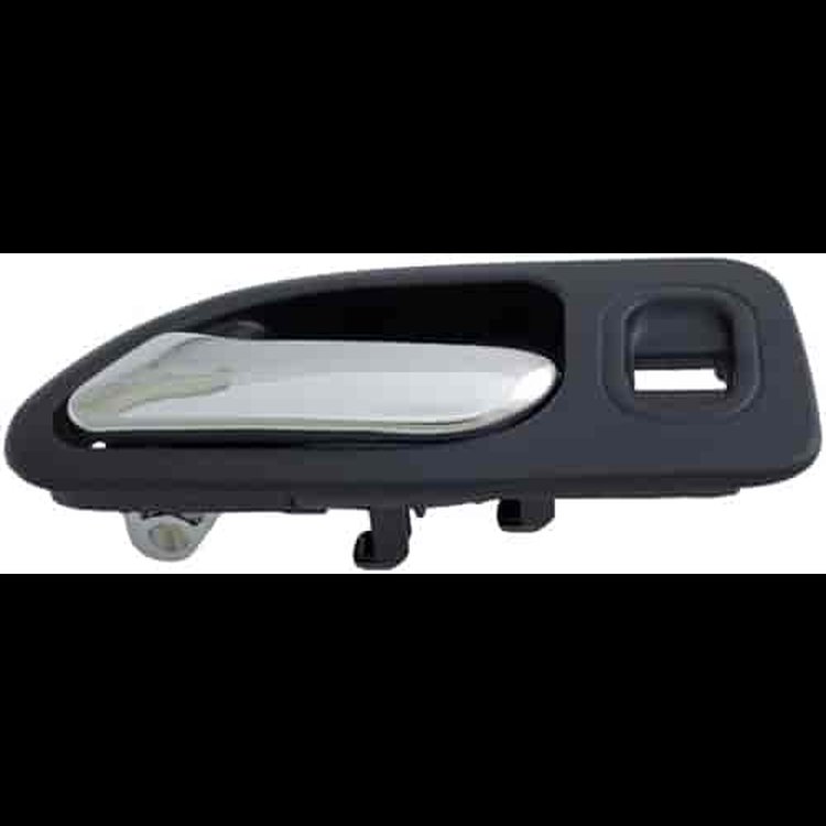 Interior Door Handle Rear Left Chrome Black